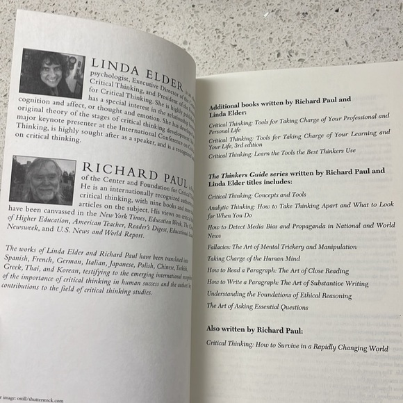 30 Days to Better Thinking & Living Through Critical Thinking By Linda Elder - Picture 2 of 3